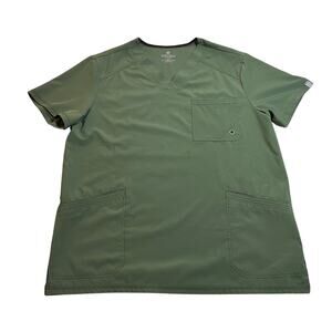 Infinity Cherokee V-Neck Men's Scrub Top Size L Uniform Colorful Nurse Medical